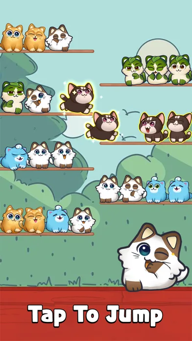 Color Cat Sort: Cute Cat Game screenshot 1