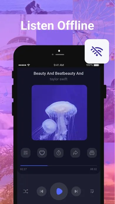Musica XM-Offline Music Player screenshot 2