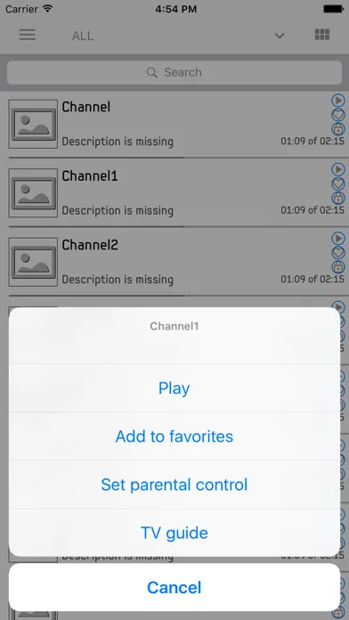 OttPlayertv screenshot 5