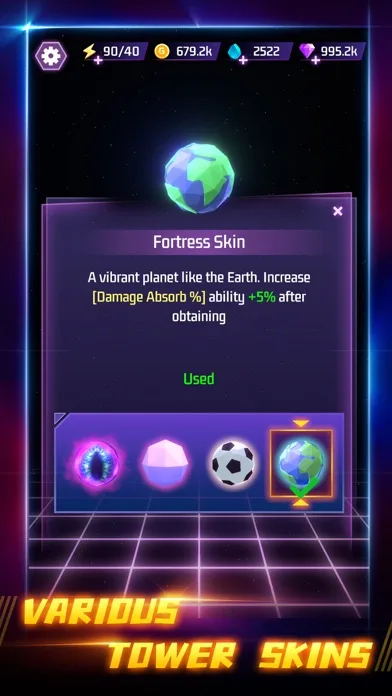 Space Tower - Galaxy Tower TD screenshot 4