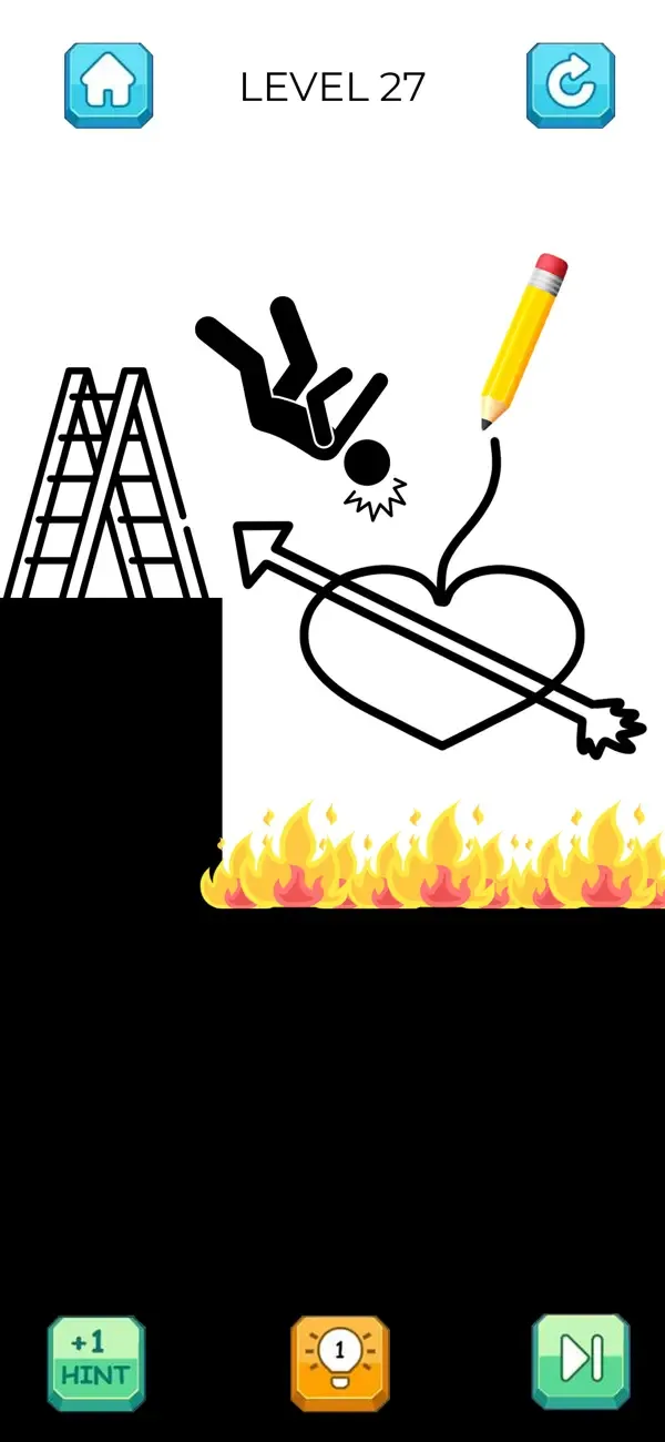Save The Stickman: Draw 2 Save screenshot 1