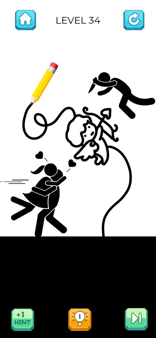 Save The Stickman: Draw 2 Save screenshot 2