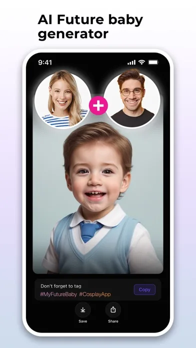 Cosplay: Future Baby Generator screenshot 1