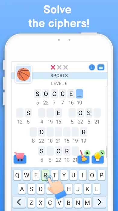 Cipher Master - Word Game screenshot 1