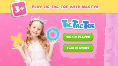 Tic Tac Toe Game with Nastya screenshot 1