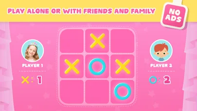 Tic Tac Toe Game with Nastya screenshot 2