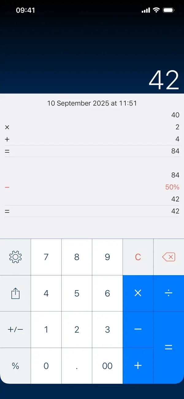 PCalc screenshot 4