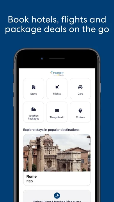 Travelocity Hotels & Flights screenshot 1