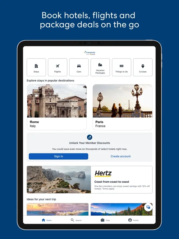 Travelocity Hotels & Flights screenshot 2
