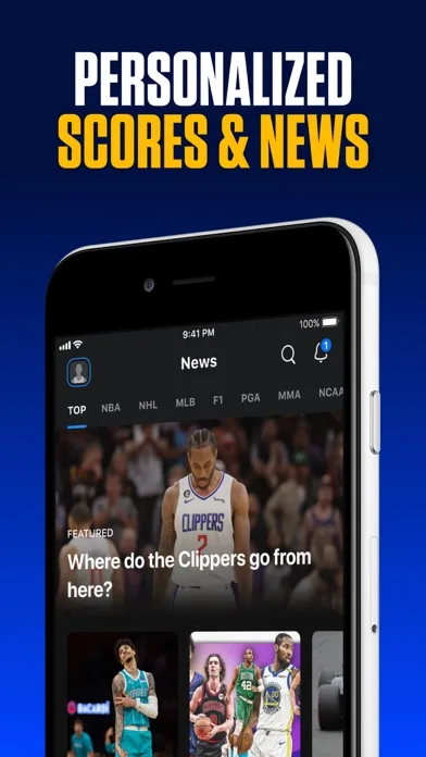 theScore: Sports News & Scores screenshot 2