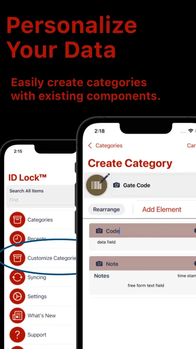 ID Lock - Secure Data Manager screenshot 5