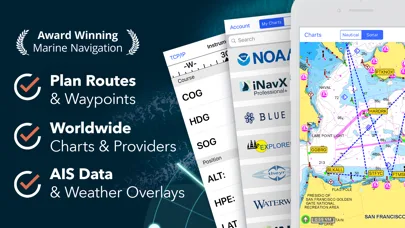 iNavX: Marine Navigation screenshot 1