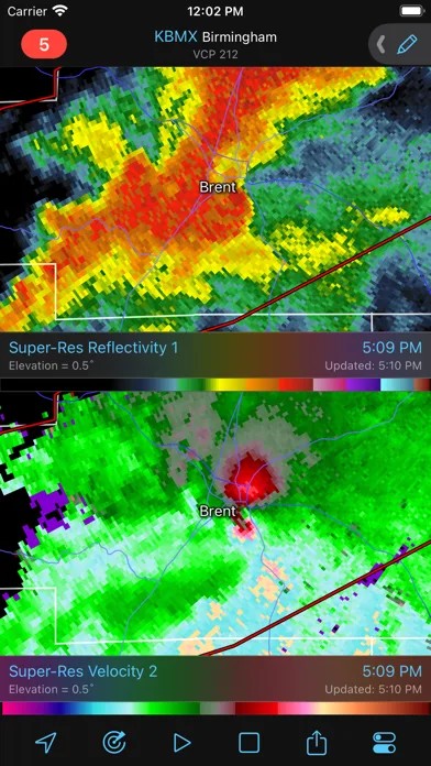 RadarScope screenshot 3