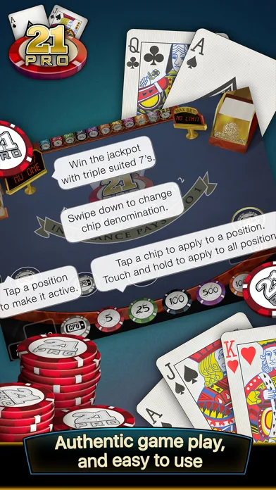 21 Pro: Blackjack Multi-Hand screenshot 4