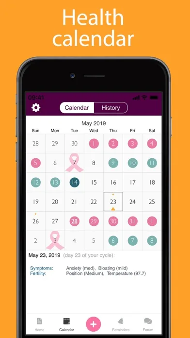 iPeriod Period Tracker + screenshot 3