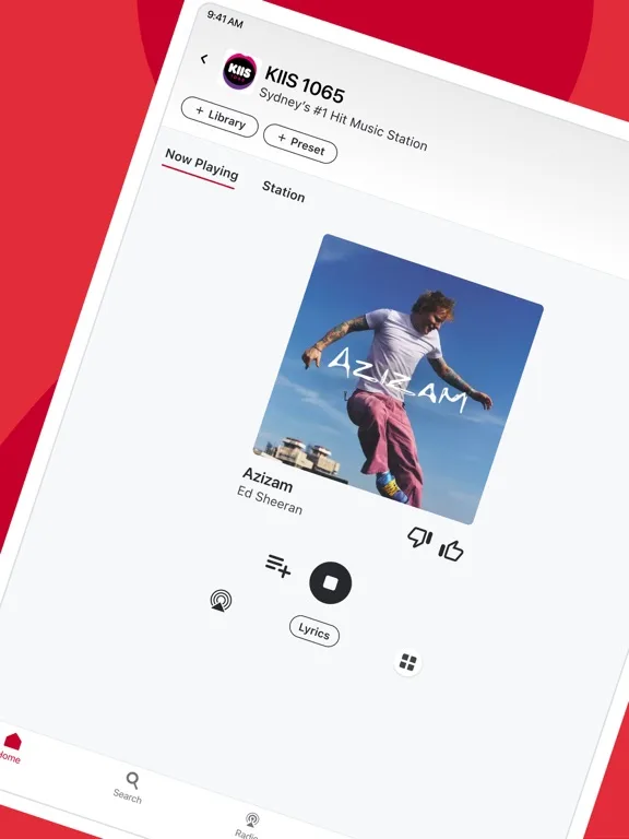 iHeart: Play & Listen to Music screenshot 1