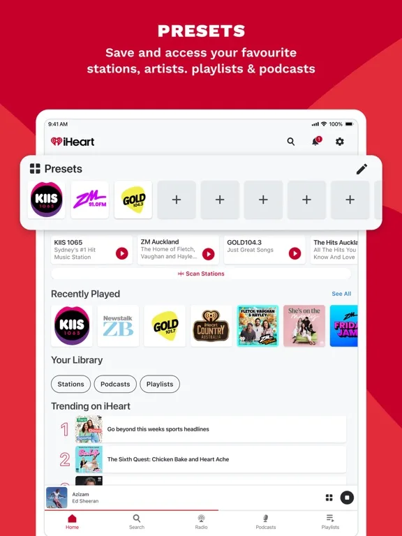 iHeart: Play & Listen to Music screenshot 3