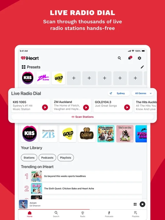 iHeart: Play & Listen to Music screenshot 4
