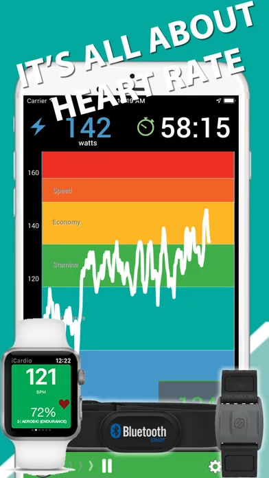 iBiker Cycling & Heart Trainer screenshot 3