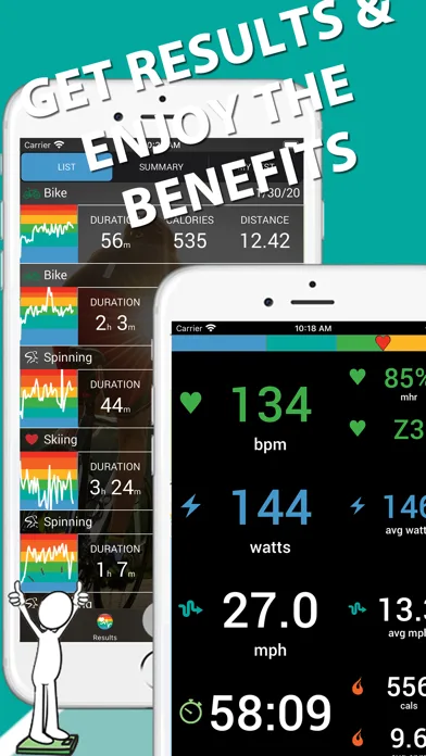 iBiker Cycling & Heart Trainer screenshot 4