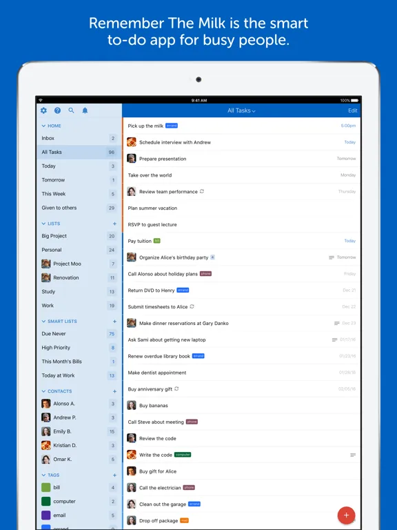 Remember The Milk: To-Do List screenshot 5