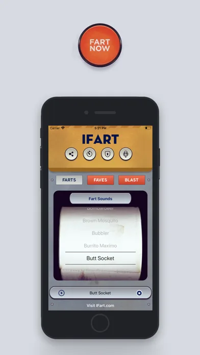 iFart - Fart Sounds App screenshot 1