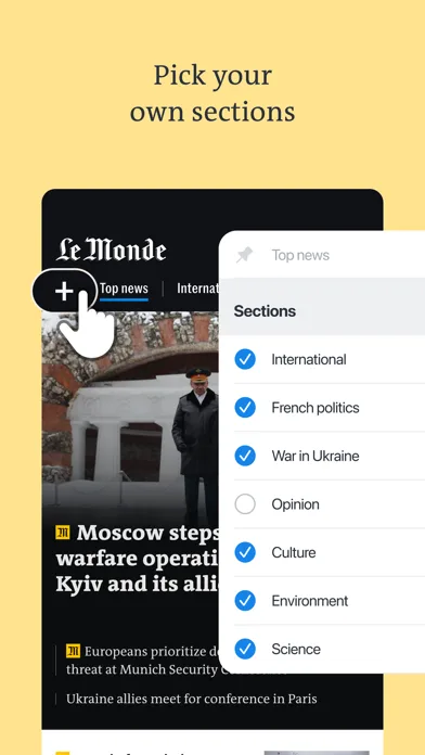 Le Monde, Live News screenshot 2