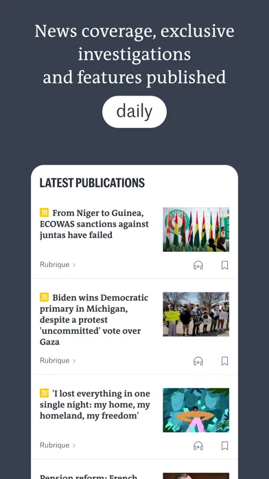 Le Monde, Live News screenshot 5