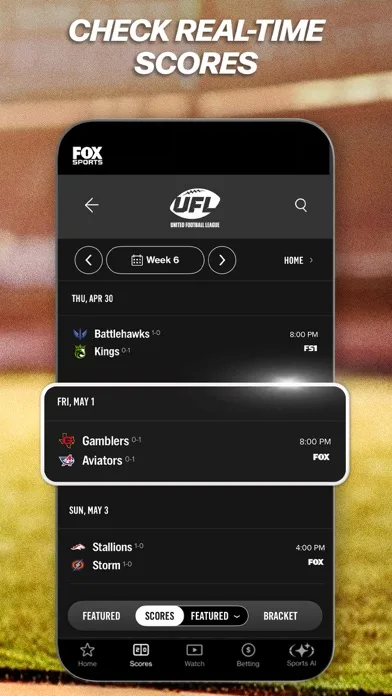 FOX Sports: Watch Live Games screenshot 5