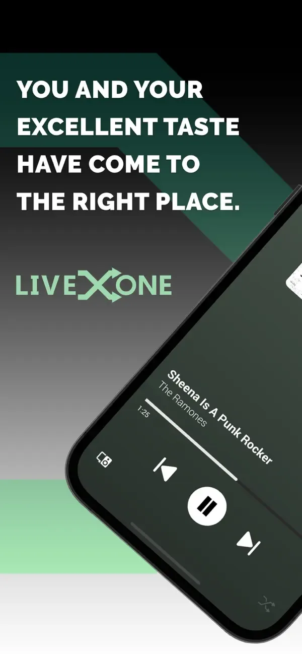 LiveOne Music screenshot 1