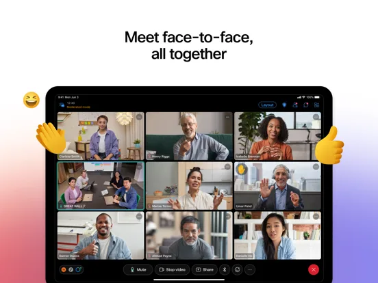 Webex Meetings screenshot 5