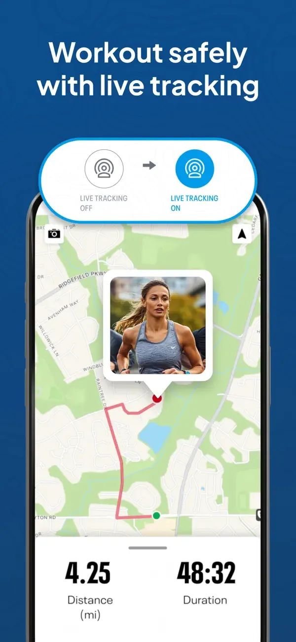 Map My Fitness Workout Tracker screenshot 2