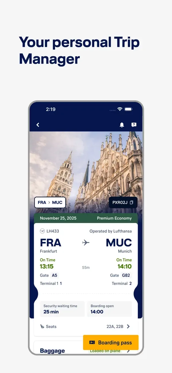 Lufthansa screenshot 3
