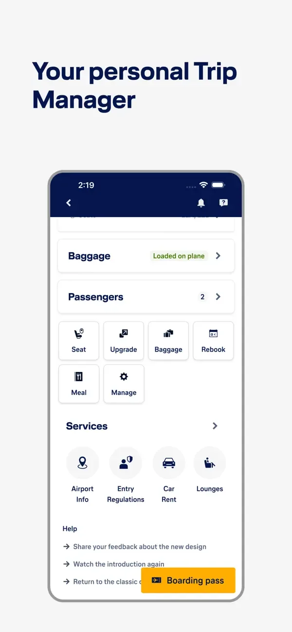 Lufthansa screenshot 4
