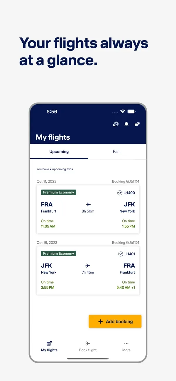 Lufthansa screenshot 5