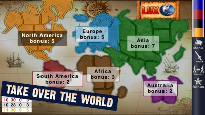 Lux DLX 3 - Map Conquest Game screenshot 1