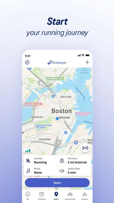 ASICS Runkeeper—Run Tracker screenshot 1