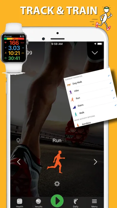 iRunner Run & Jog Tracker screenshot 1