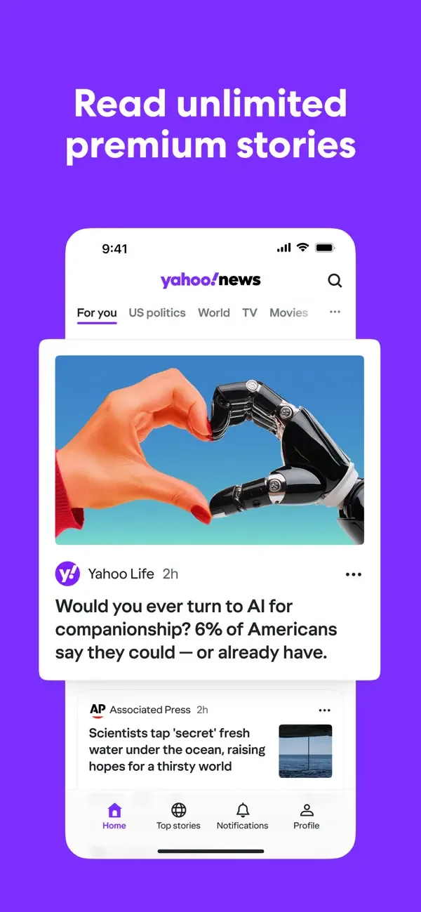 Yahoo News: Daily News For You screenshot 2