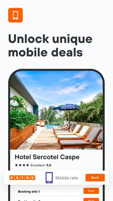 KAYAK: Flights, Hotels & Cars screenshot 4