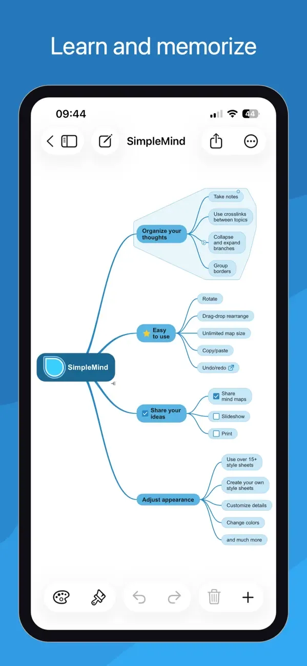 SimpleMind - Mind Mapping screenshot 2