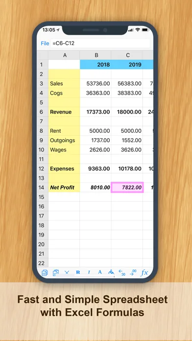 iSpreadsheet™ : Office Sheets screenshot 1