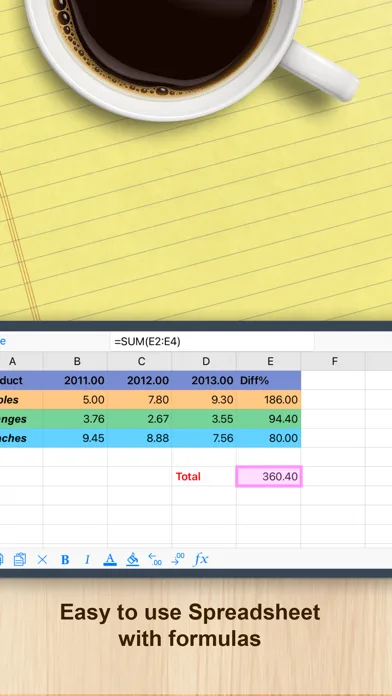 iSpreadsheet™ : Office Sheets screenshot 3