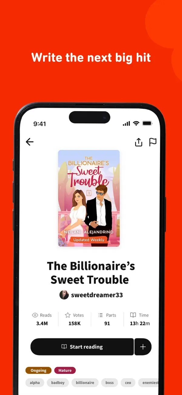 Wattpad - Read & Write Stories screenshot 4