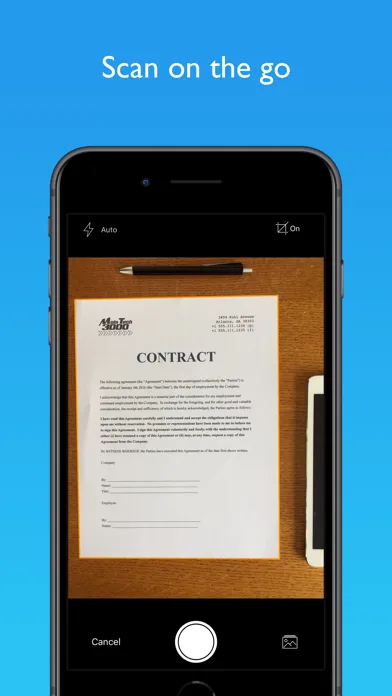 JotNot Scanner App Pro screenshot 1