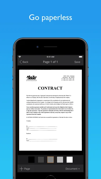 JotNot Scanner App Pro screenshot 2