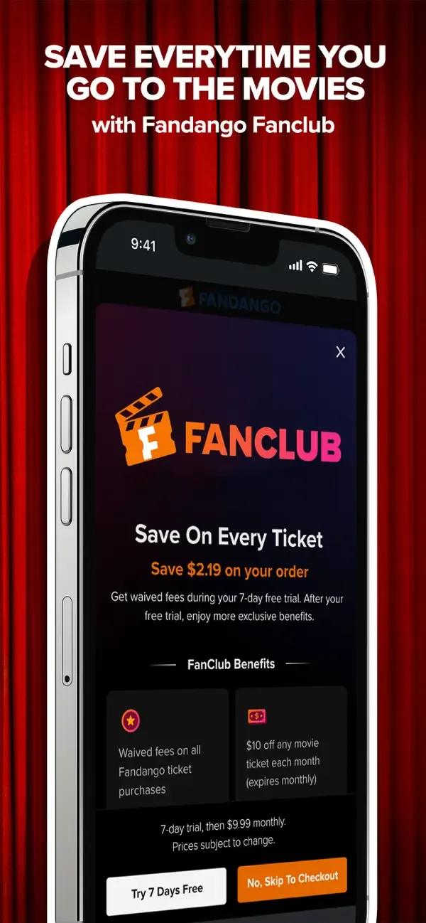 Fandango - Get Movie Tickets screenshot 4