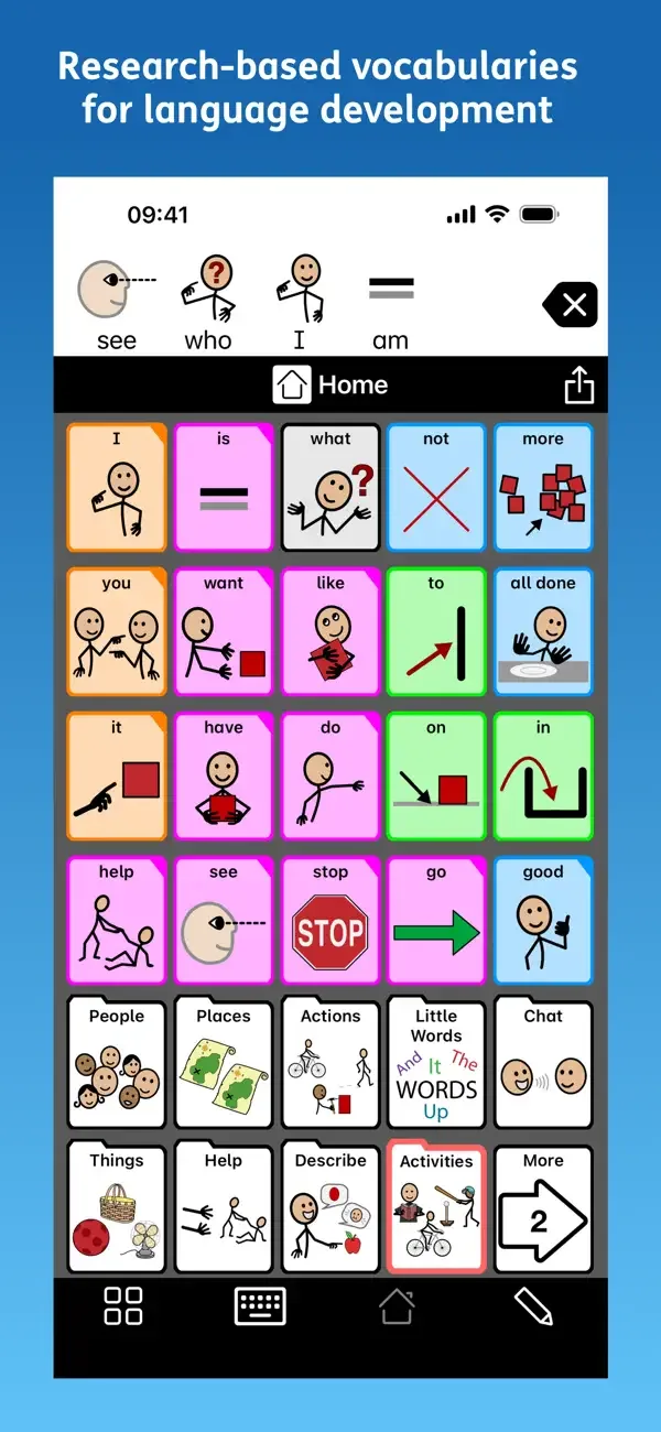 Proloquo2Go AAC screenshot 1