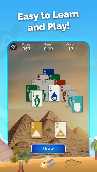 Pyramid Solitaire - Card Games screenshot 4