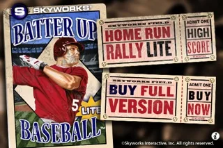 Batter Up Baseball™ Lite - The Classic Arcade Homerun Hitting Game screenshot 1